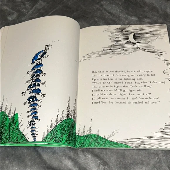 1986 Edition Yertle the Turtle and Other Stories by Dr. Seuss Paperback Edition - Picture 5 of 11